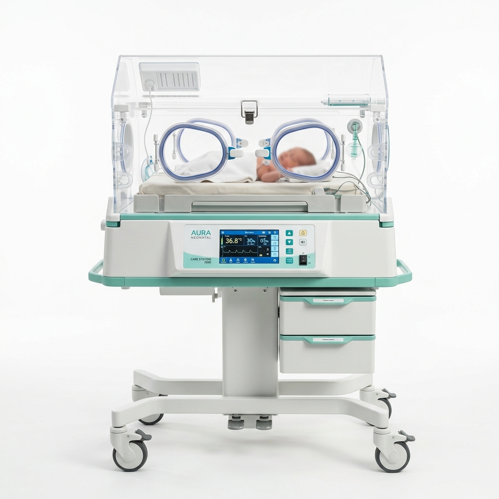 Incubadora de Neonatologia & Fototerapia